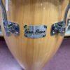 Used Gon Bops Tumbao Series 11" Conga Drum Natural with Gator Rolling Gig Bag - Image 4