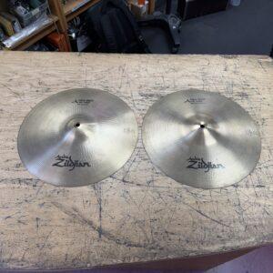 Used Zildjian A Avedis New Beat 14" Hi Hat Cymbal Pair