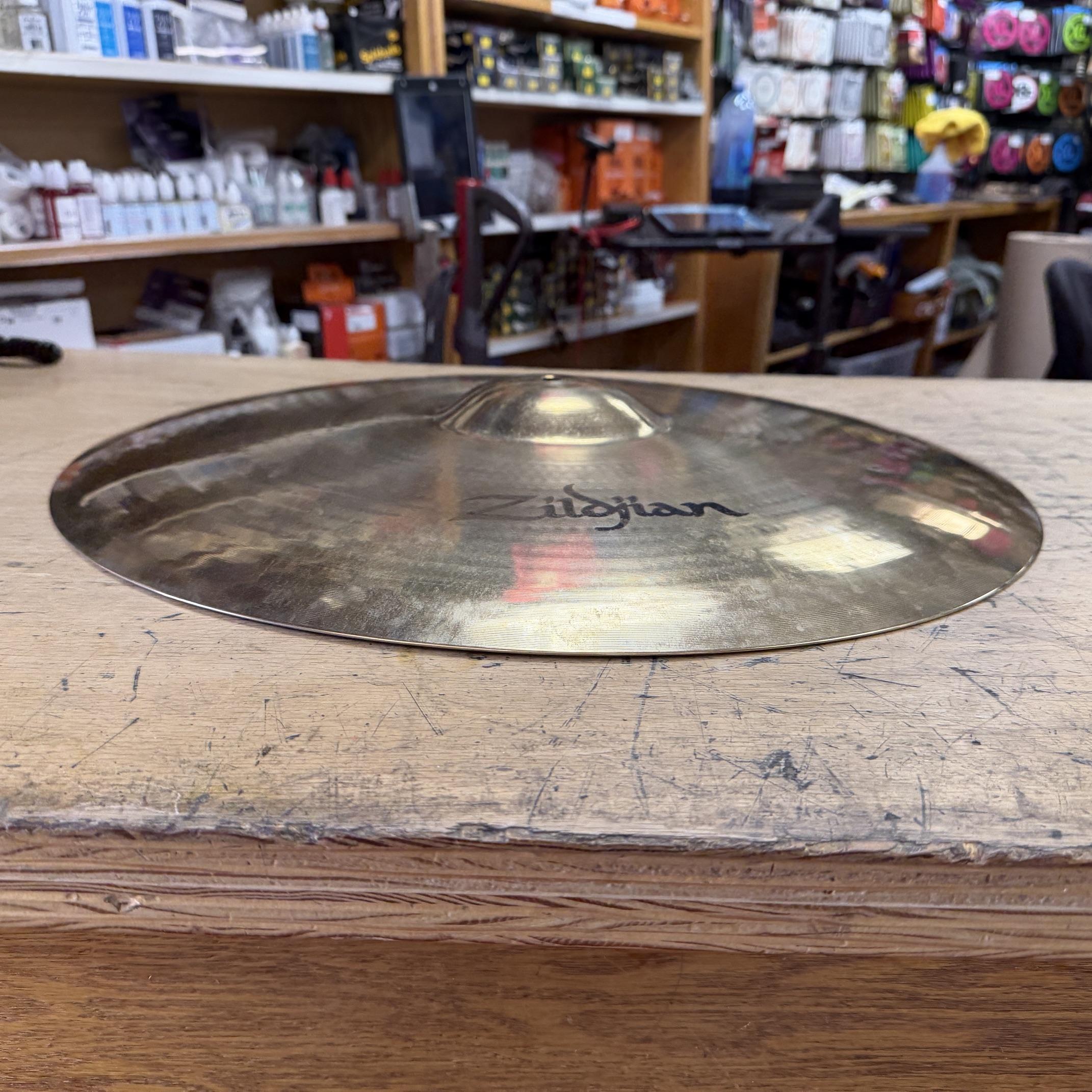 Used Zildjian 22" A Custom Ping Ride Cymbal Brilliant 3732 grams - Image 10