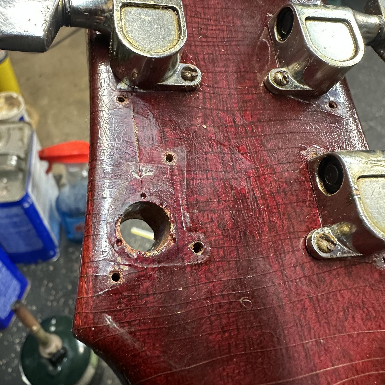 Vintage Standel 420-CV Semi-Hollowbody Electric Guitar 60's Made in the USA with Case Bigsby - Image 45