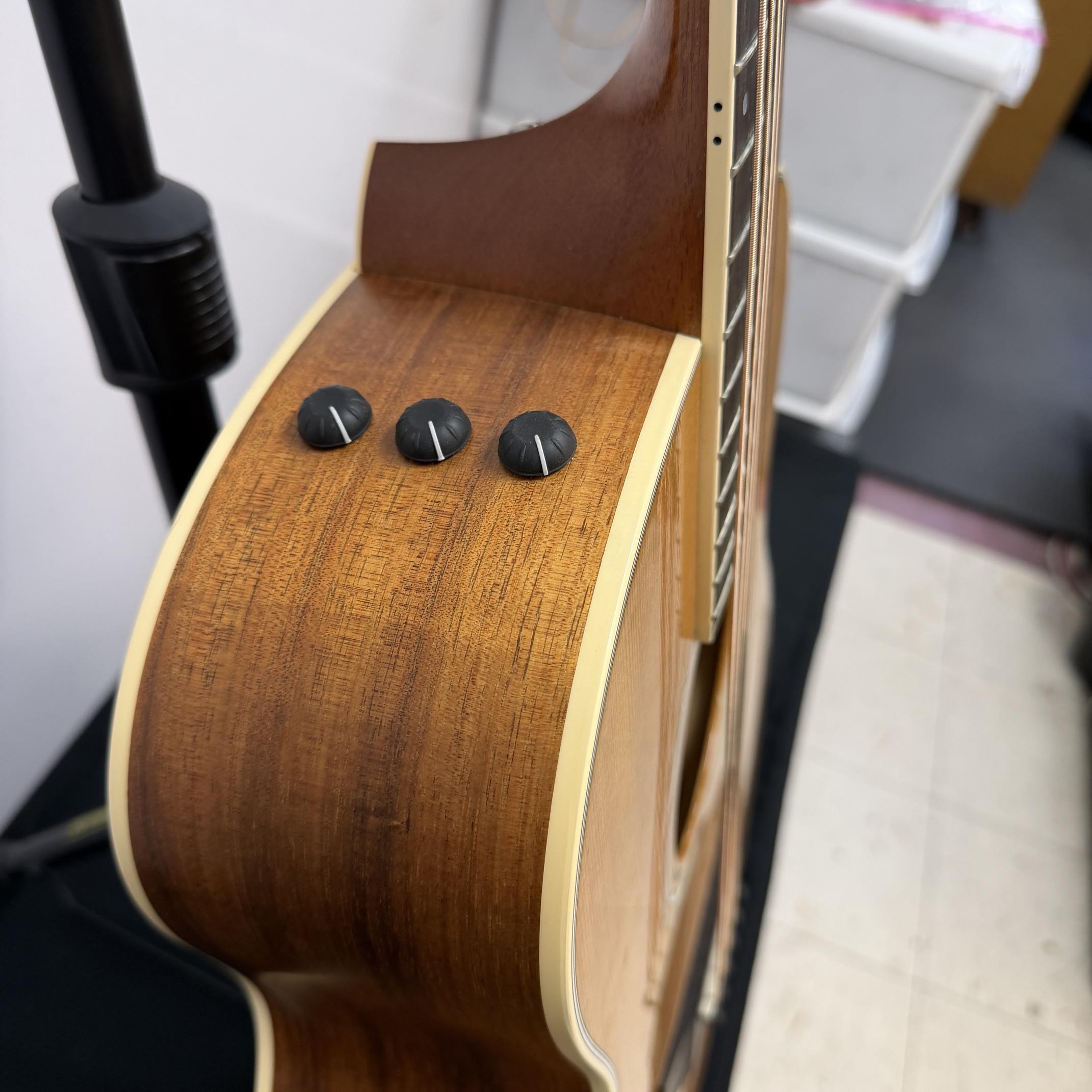 Used 2007 Taylor GS4e-LTD Fall Limited Tasmanian Blackwood - Natural | 1 / 400 Limited Edition | All Solid USA Grand Symphony Acoustic Guitar Pickup | OHSC - Image 14