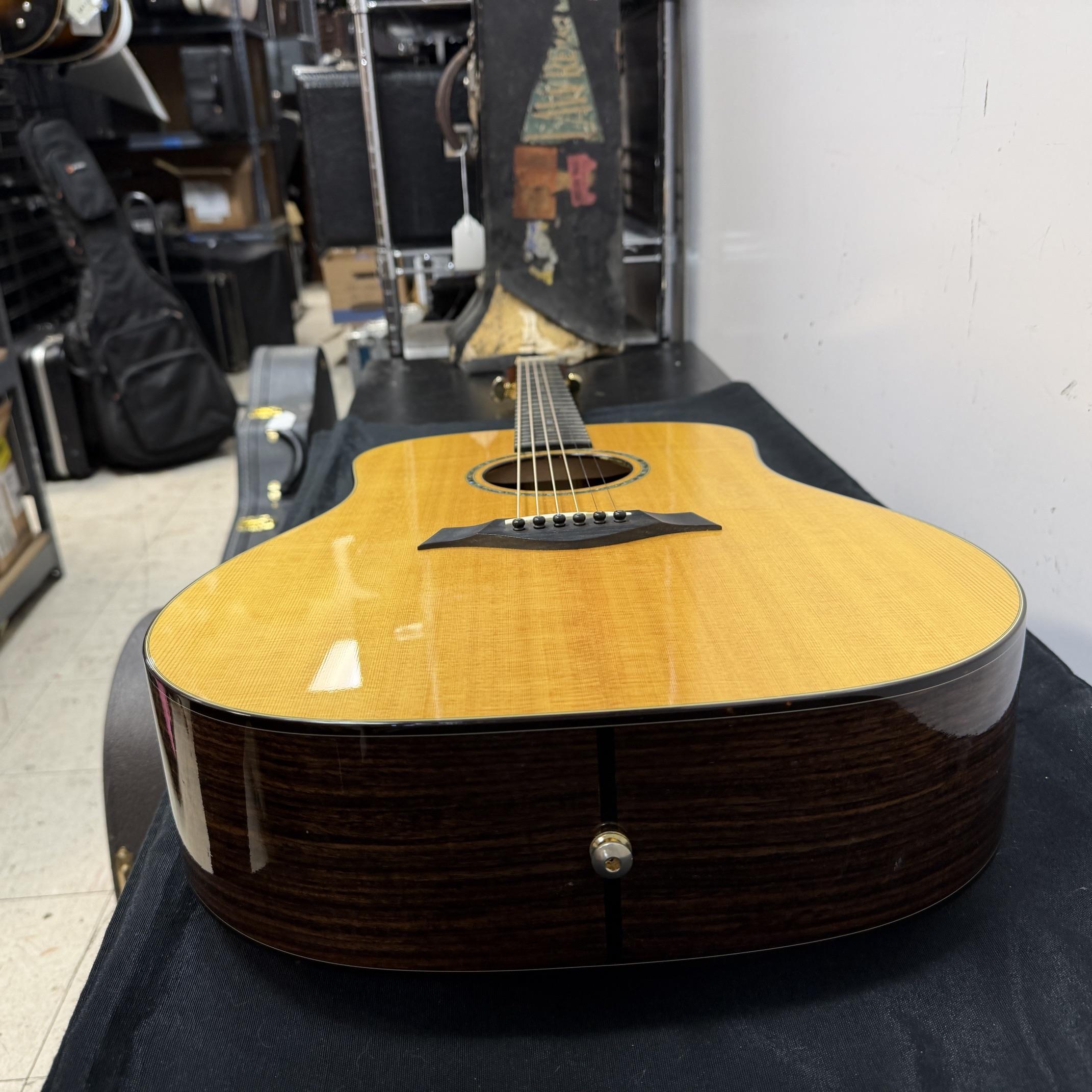 Used Taylor 710-LTD 2002 Natural Limited of 252 Acoustic Guitar with Case - Image 23