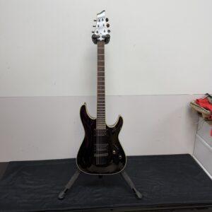 Used Schecter Diamond Series Blackjack C-1 EX 26.5" Scale Baritone Electric Guitar