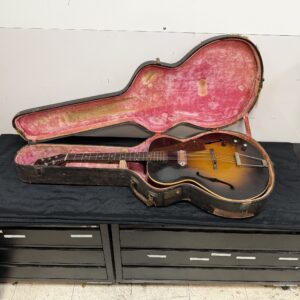 Vintage Gibson 1952 L-48 Hollowbody Archtop Acoustic Electric Guitar with DeArmond Gold Foil Pickup and Lifton Case