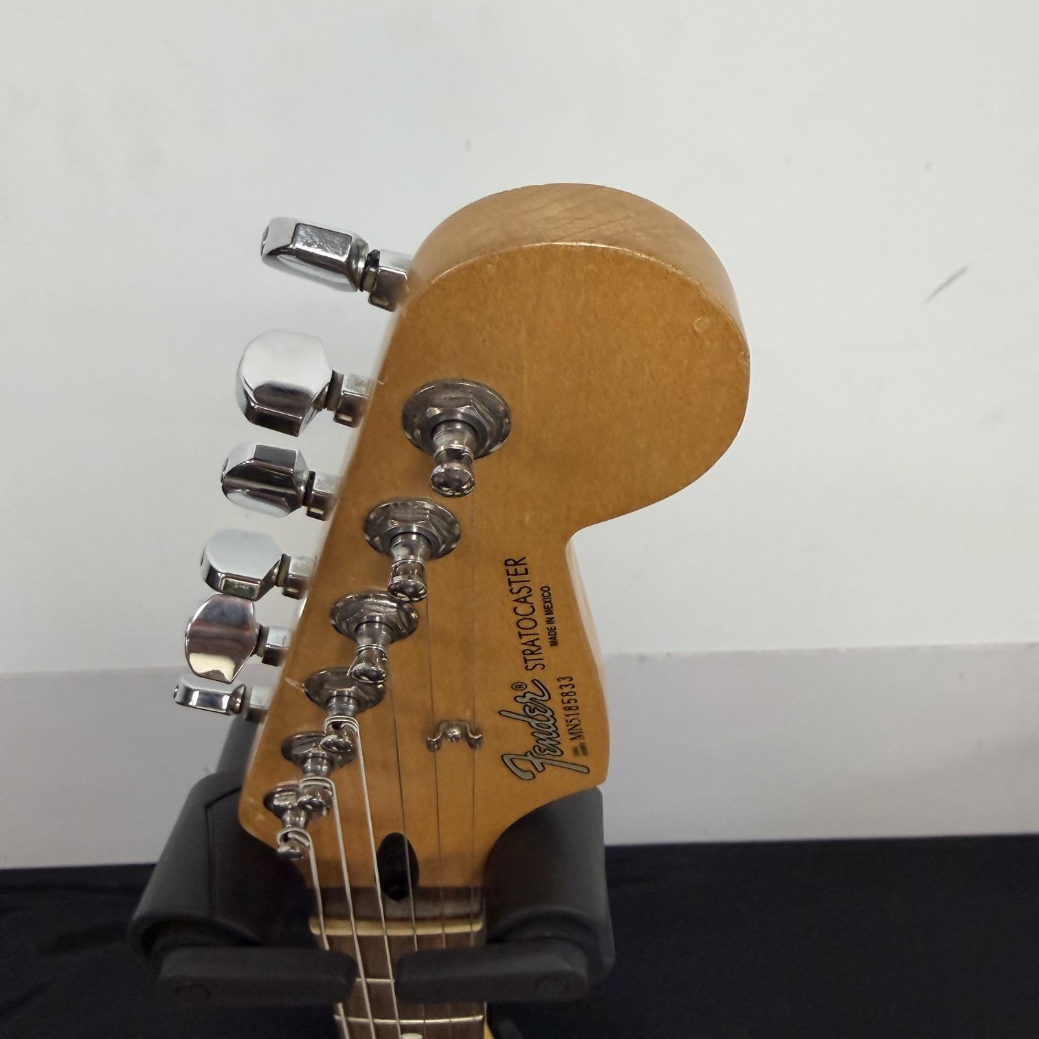 Used Fender Standard Strat Stratocaster Electric Guitar HSS Made in Mexico 1995 - Image 2