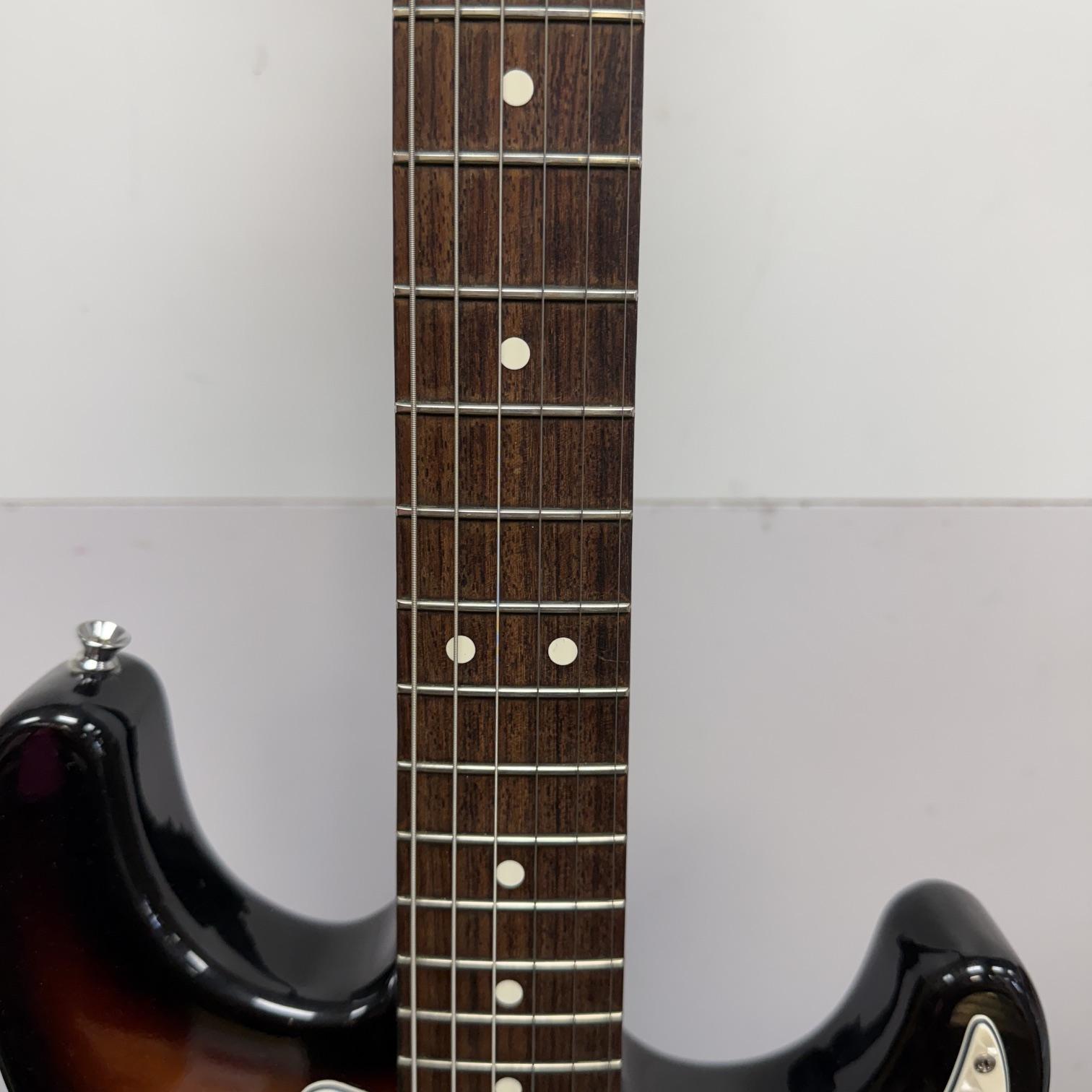 Used Fender Standard Strat Stratocaster Electric Guitar HSS Made in Mexico 1995 - Image 6