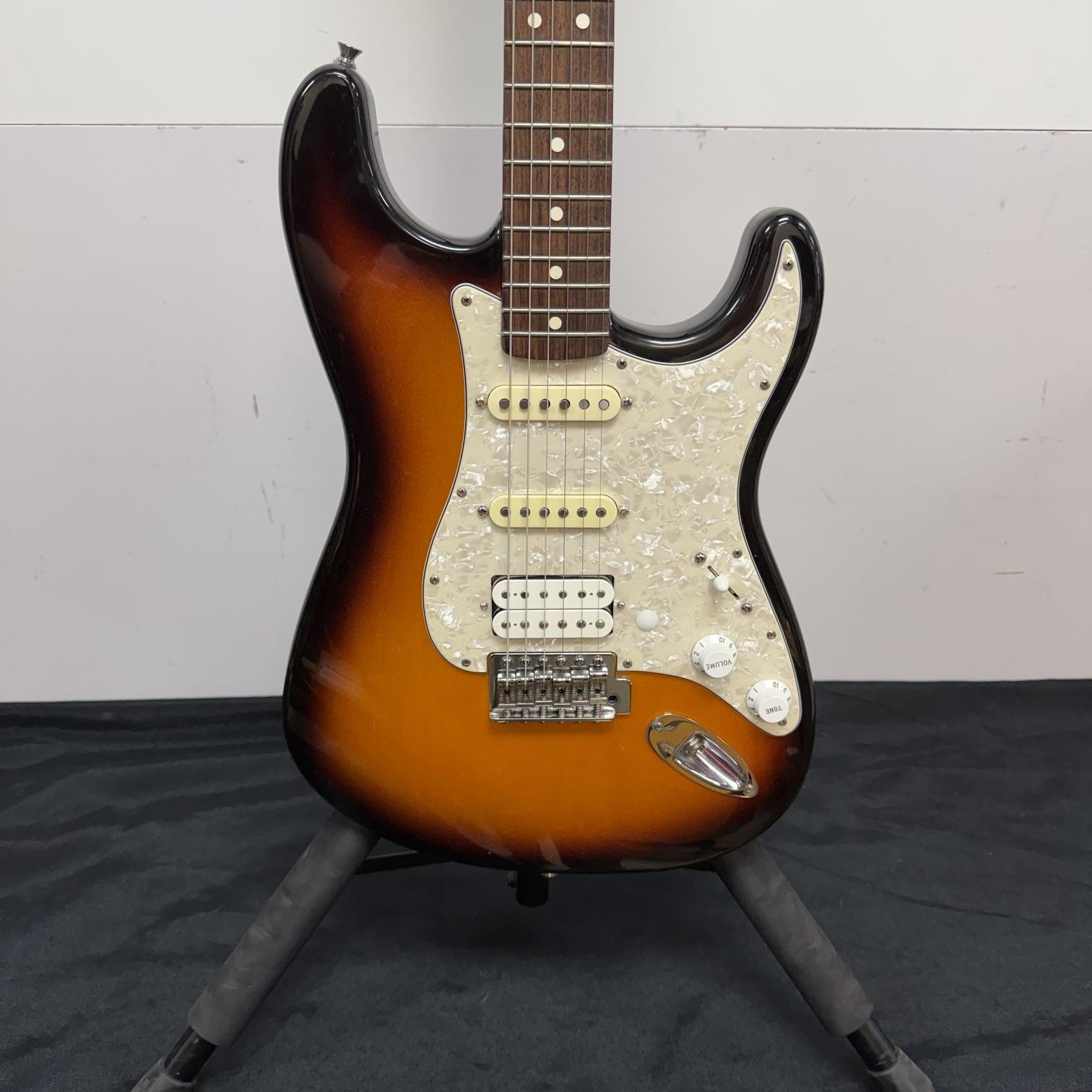 Used Fender Standard Strat Stratocaster Electric Guitar HSS Made in Mexico 1995 - Image 7
