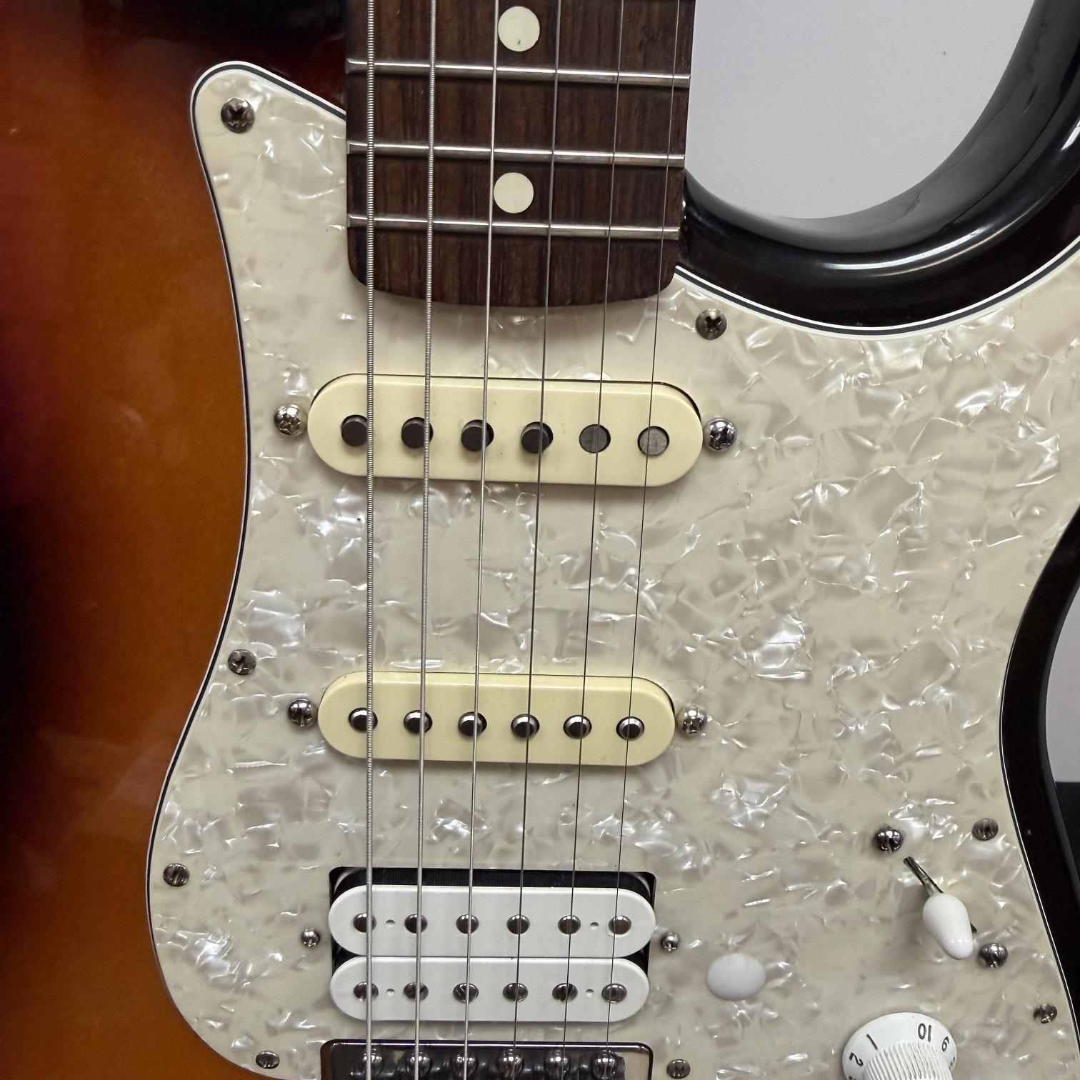Used Fender Standard Strat Stratocaster Electric Guitar HSS Made in Mexico 1995 - Image 8