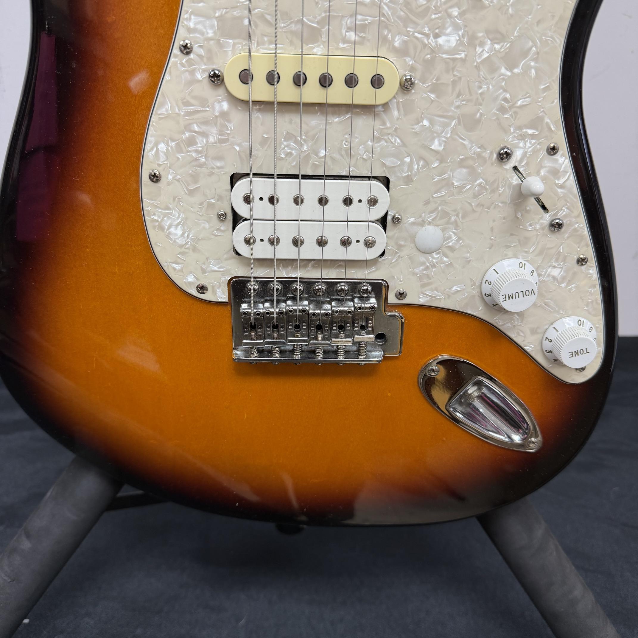 Used Fender Standard Strat Stratocaster Electric Guitar HSS Made in Mexico 1995 - Image 9