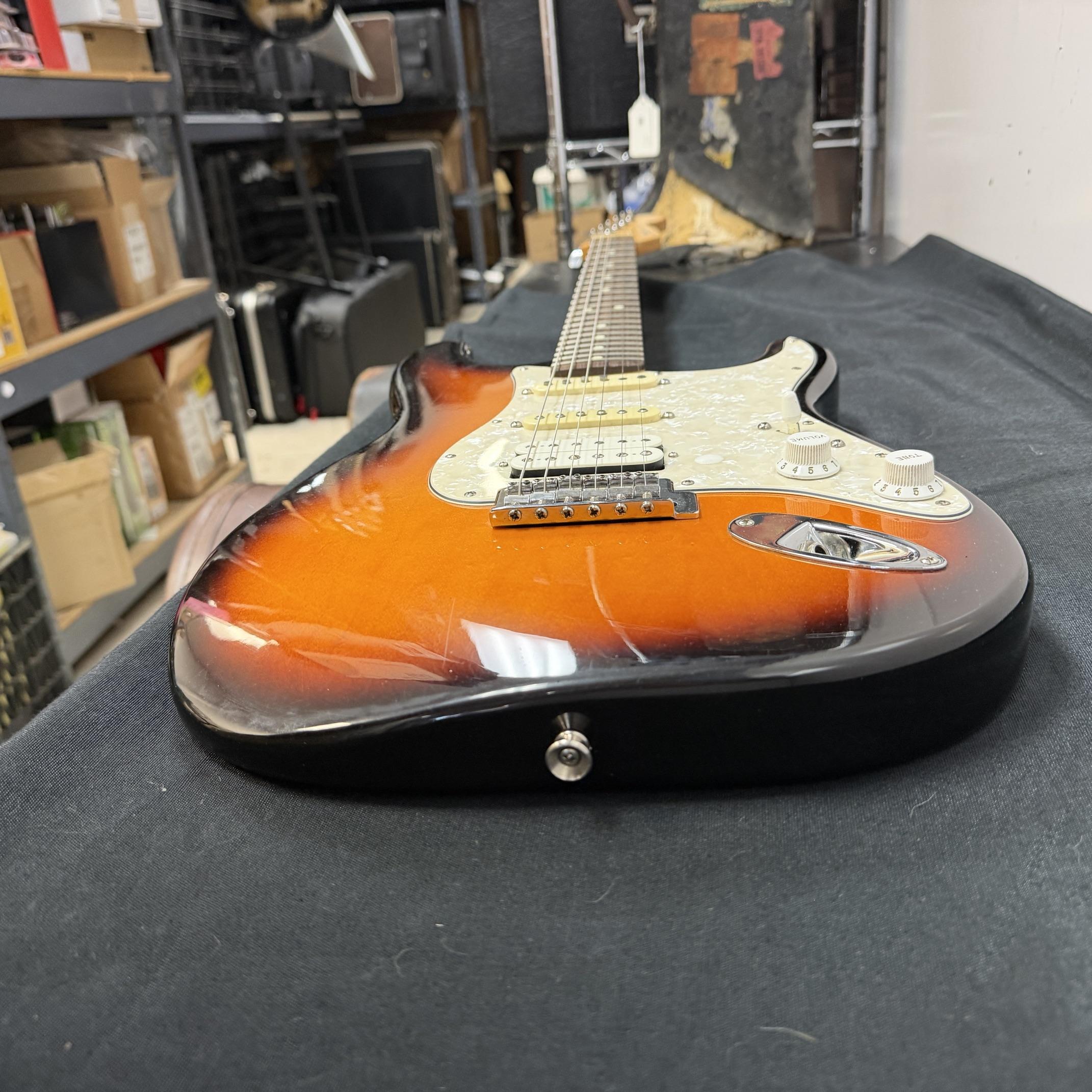 Used Fender Standard Strat Stratocaster Electric Guitar HSS Made in Mexico 1995 - Image 25