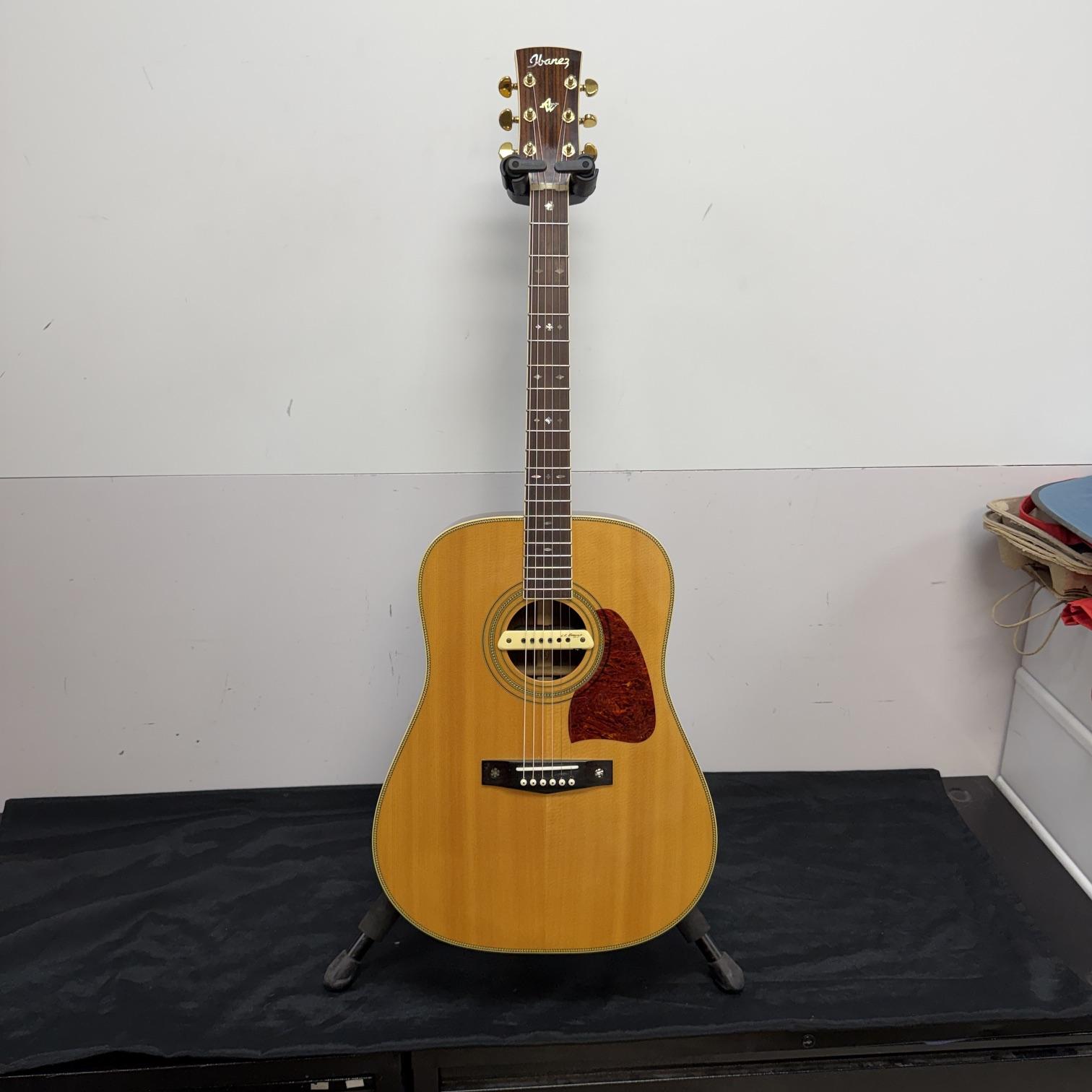 Used Ibanez Artwood AW500 Acoustic Electric Guitar Made in Korea with LR Baggs Pickup
