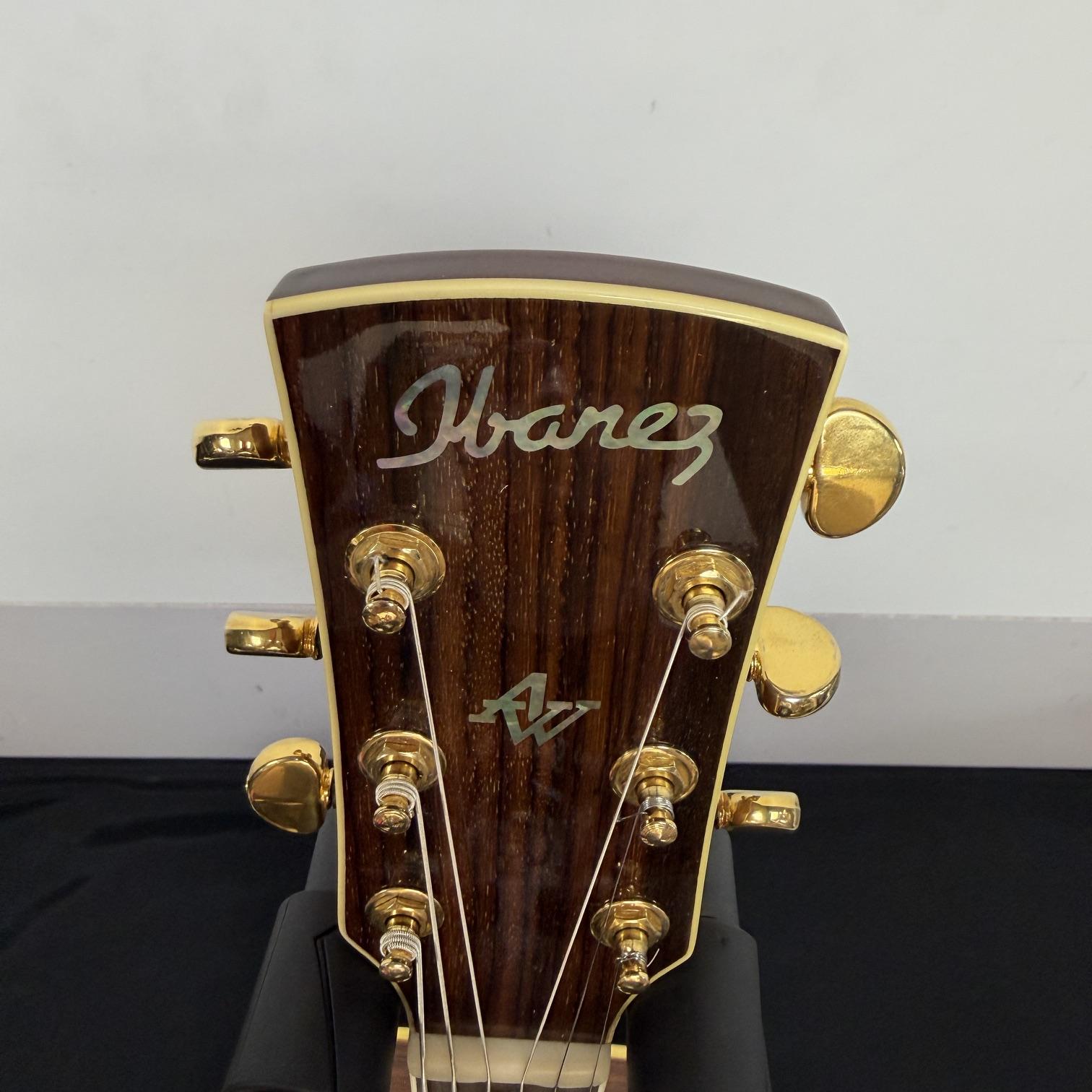 Used Ibanez Artwood AW500 Acoustic Electric Guitar Made in Korea with LR Baggs Pickup - Image 2