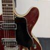 Vintage Standel 420-CV Semi-Hollowbody Electric Guitar 60's Made in the USA with Case Bigsby - Image 9