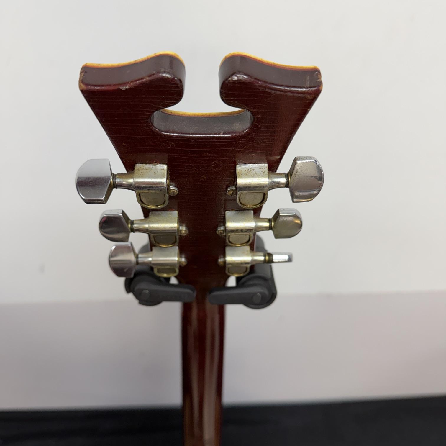 Vintage Standel 420-CV Semi-Hollowbody Electric Guitar 60's Made in the USA with Case Bigsby - Image 18