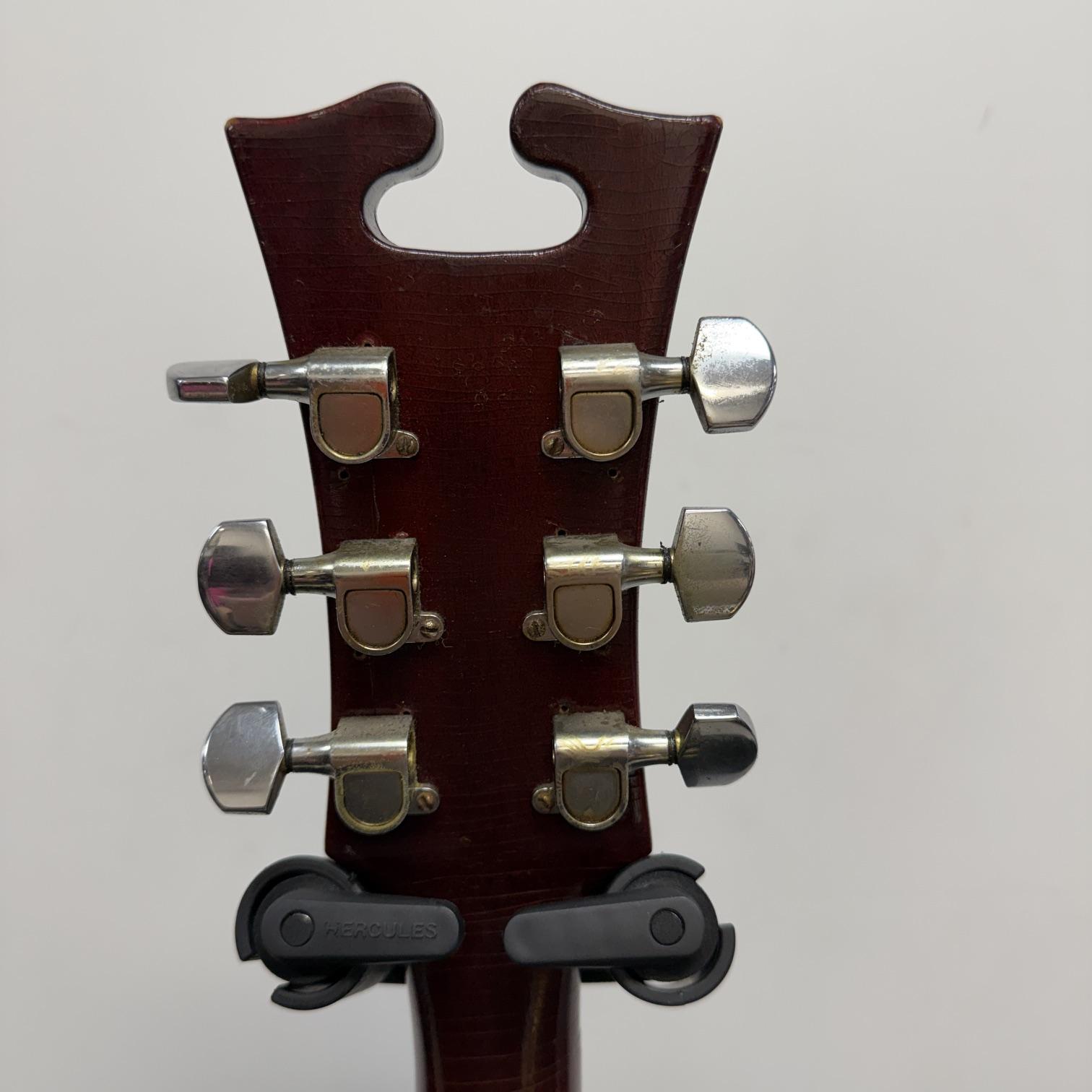 Vintage Standel 420-CV Semi-Hollowbody Electric Guitar 60's Made in the USA with Case Bigsby - Image 19