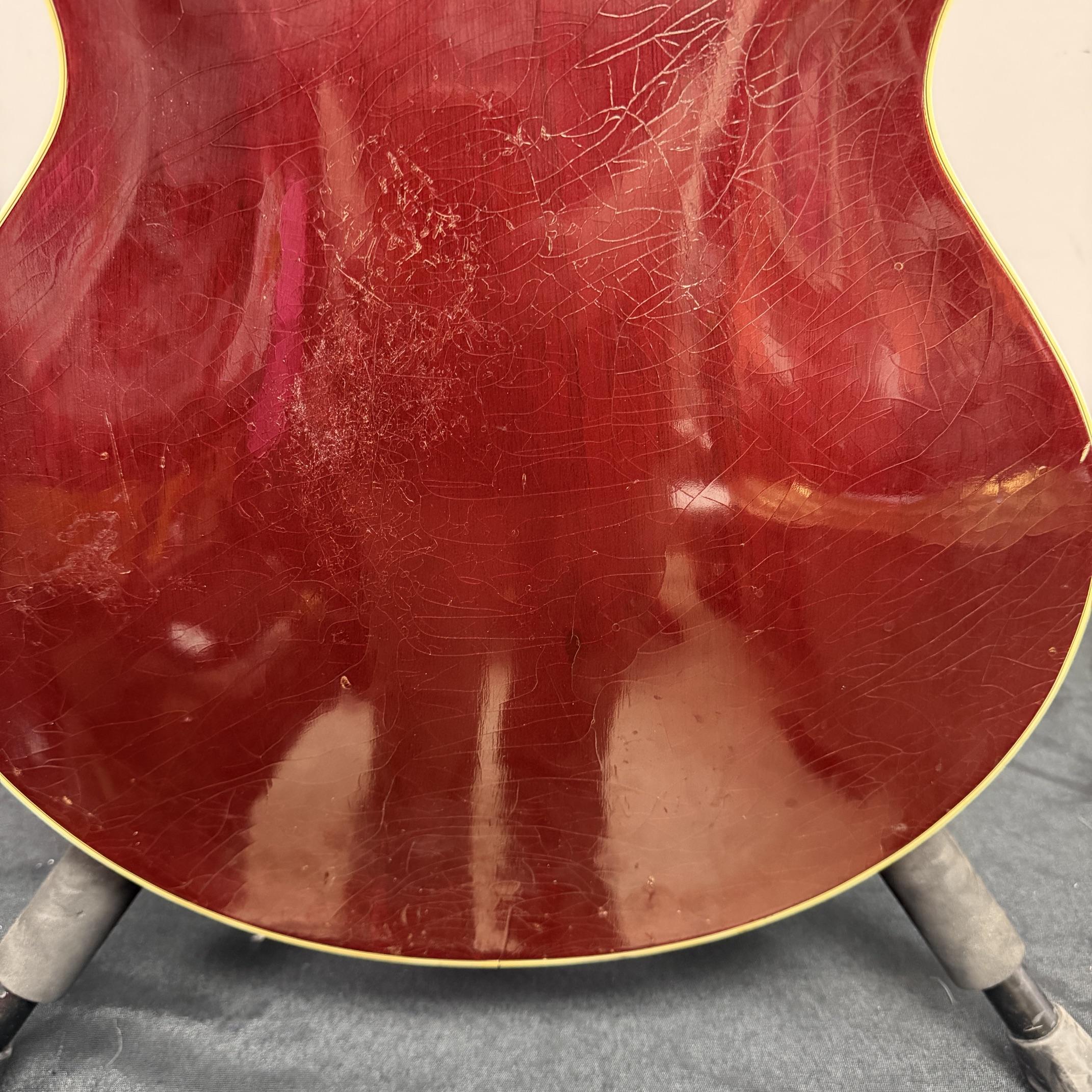 Vintage Standel 420-CV Semi-Hollowbody Electric Guitar 60's Made in the USA with Case Bigsby - Image 28