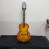 Used Epiphone Masterbilt Olympic Archtop Acoustic Electric Guitar with Case Honey Burst 2016 - Image 2