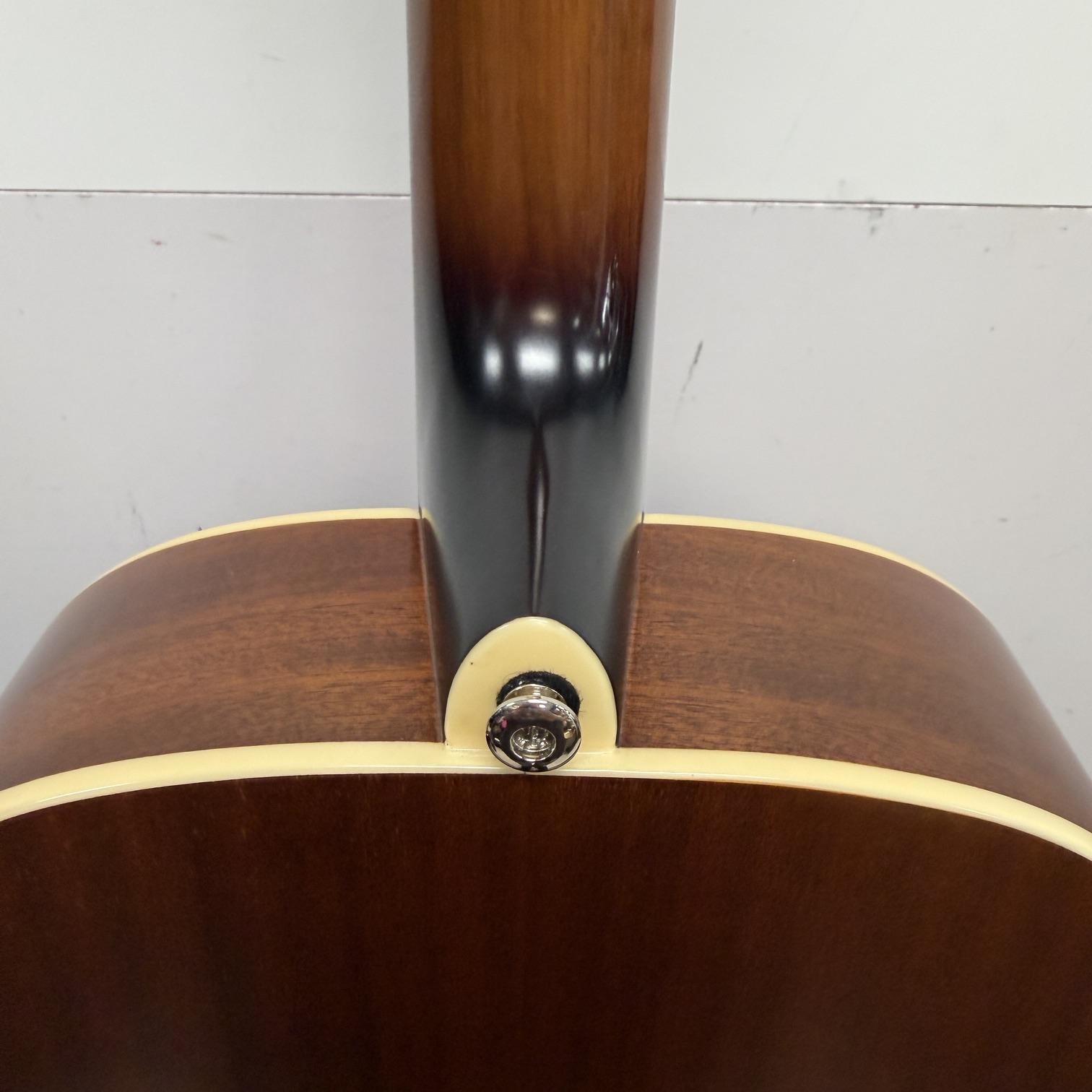 Used Epiphone Masterbilt Olympic Archtop Acoustic Electric Guitar with Case Honey Burst 2016 - Image 18