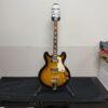 Used Epiphone Casino VS Hollowbody Electric Guitar Bigsby Tremolo with Case Vintage Sunburst 2007 - Image 2