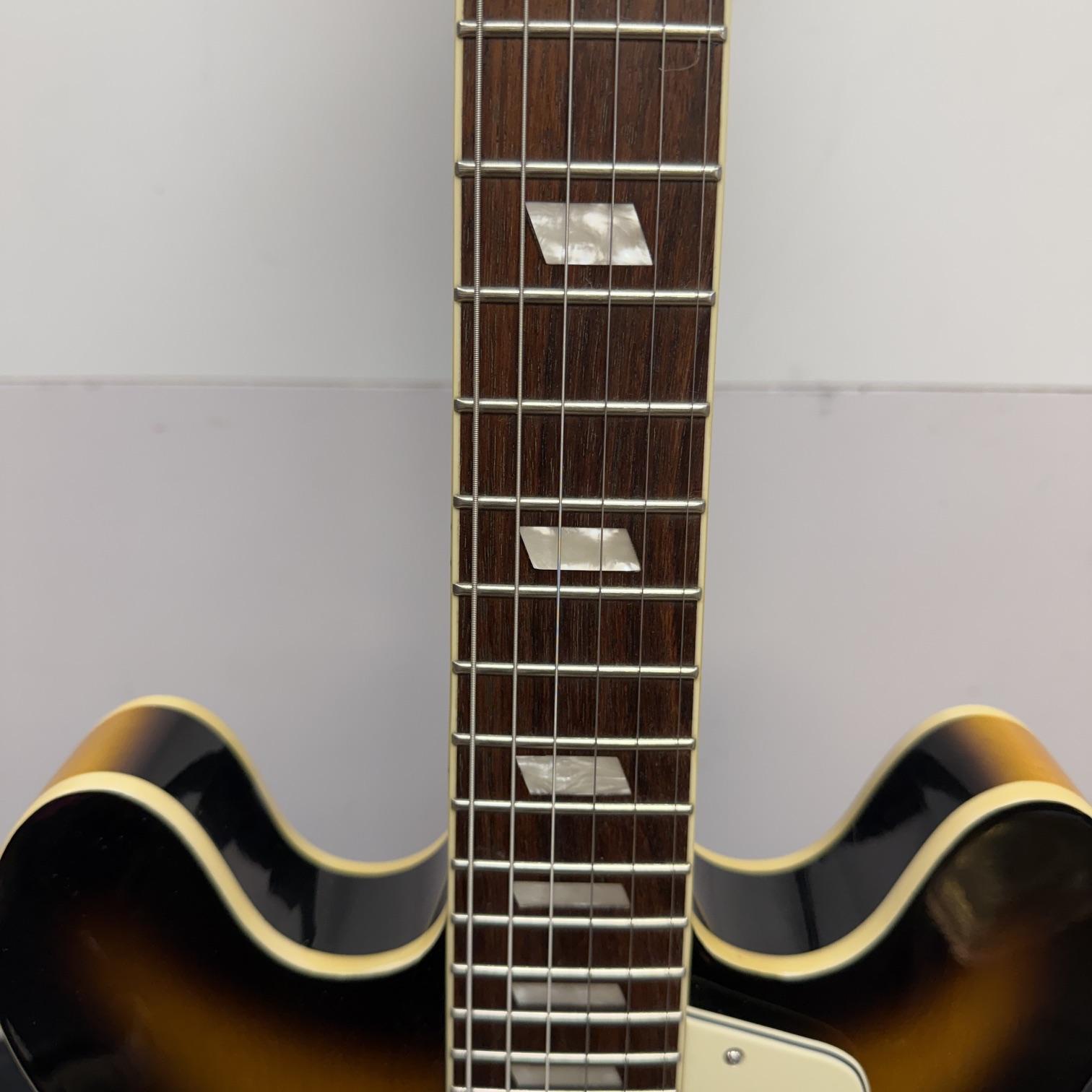 Used Epiphone Casino VS Hollowbody Electric Guitar Bigsby Tremolo with Case Vintage Sunburst 2007 - Image 7