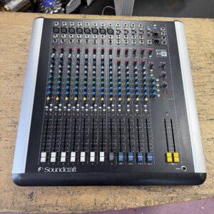 Used Soundcraft Spirit M8 Mixing Board 8-channel Mixer
