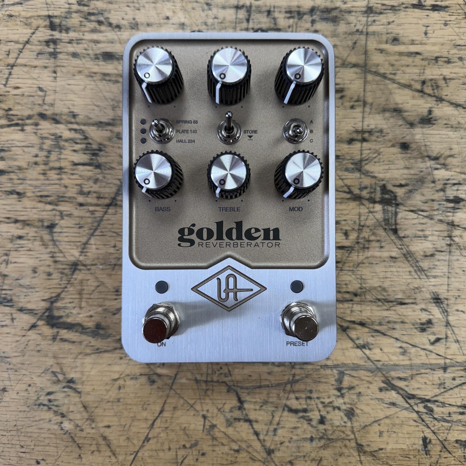 Used Universal Audio UAFX Golden Reverberator Guitar Pedal