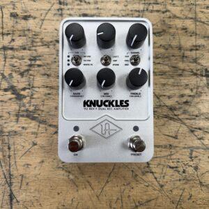 Used Universal Audio UAFX Knuckles '92 Rev F Dual Rec Amplifier Guitar Pedal