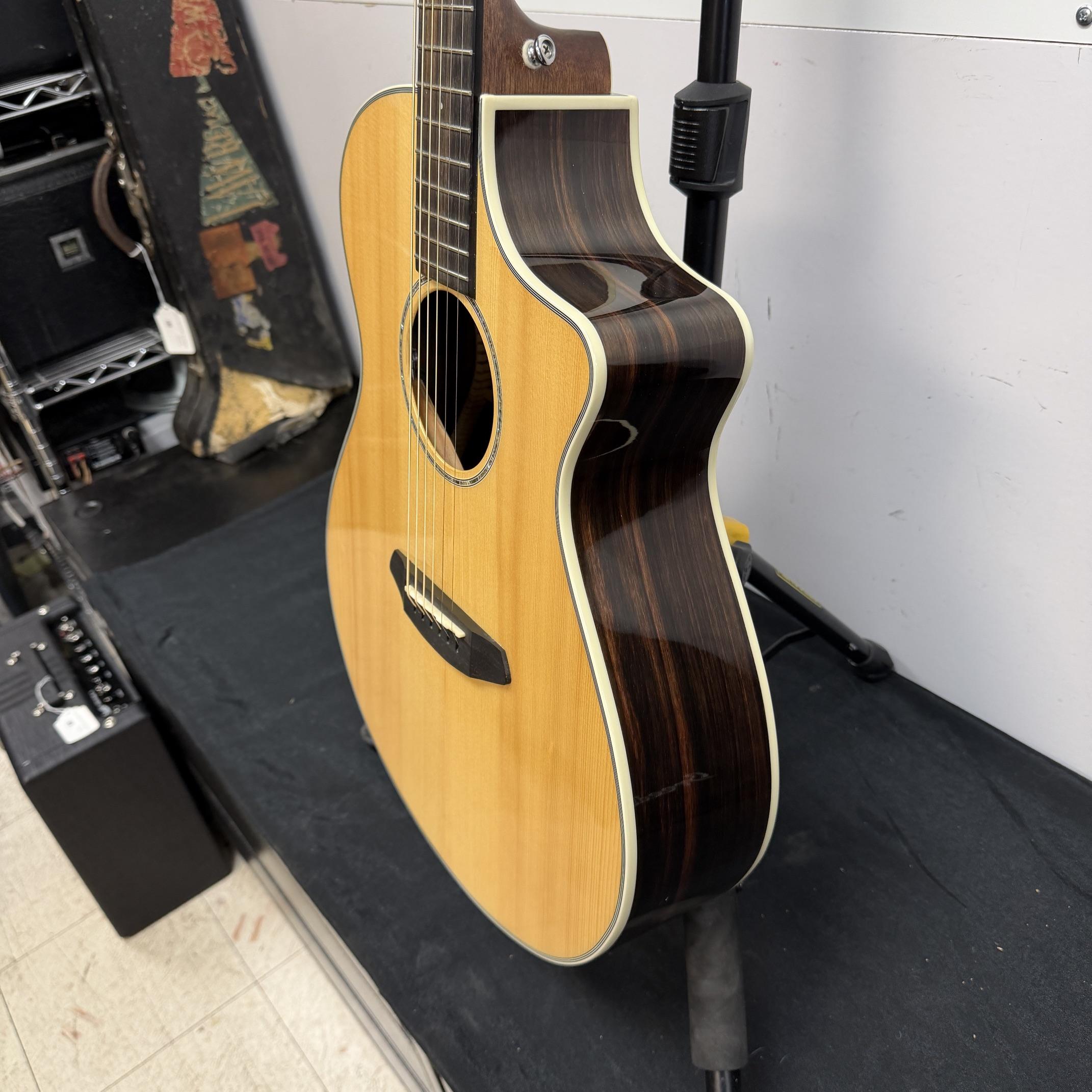 Used Breedlove Pursuit EX Concert CE SE Acoustic Electric Guitar with Gig Bag - Image 12
