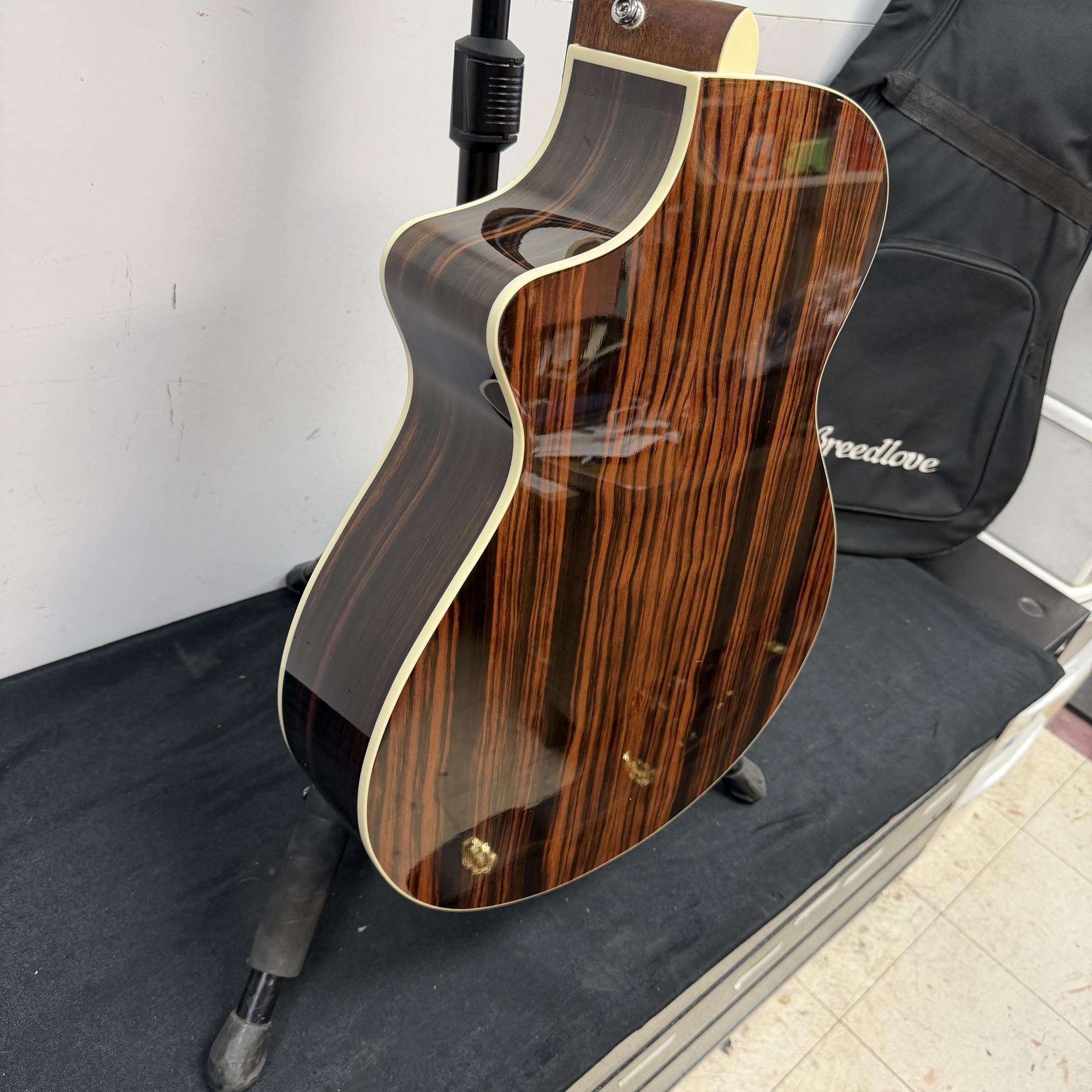 Used Breedlove Pursuit EX Concert CE SE Acoustic Electric Guitar with Gig Bag - Image 20