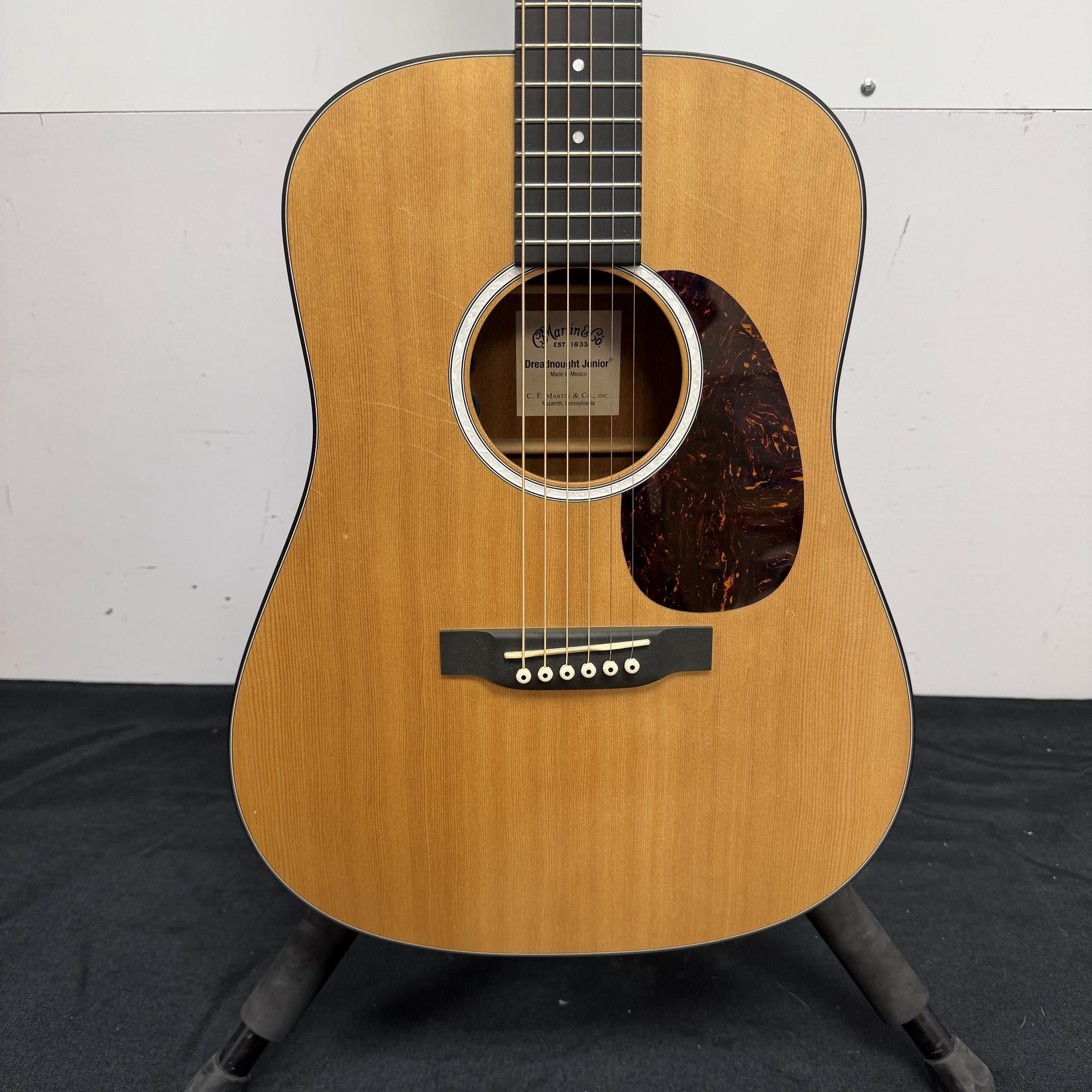 Used Martin D JR-10 Dreadnought Junior Acoustic Electric Guitar - Image 7
