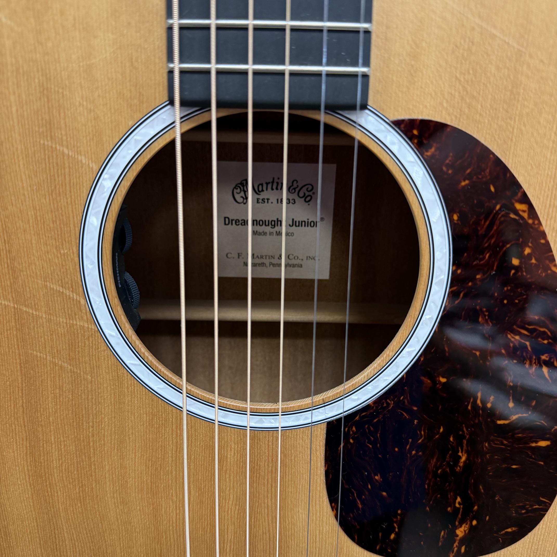 Used Martin D JR-10 Dreadnought Junior Acoustic Electric Guitar - Image 8