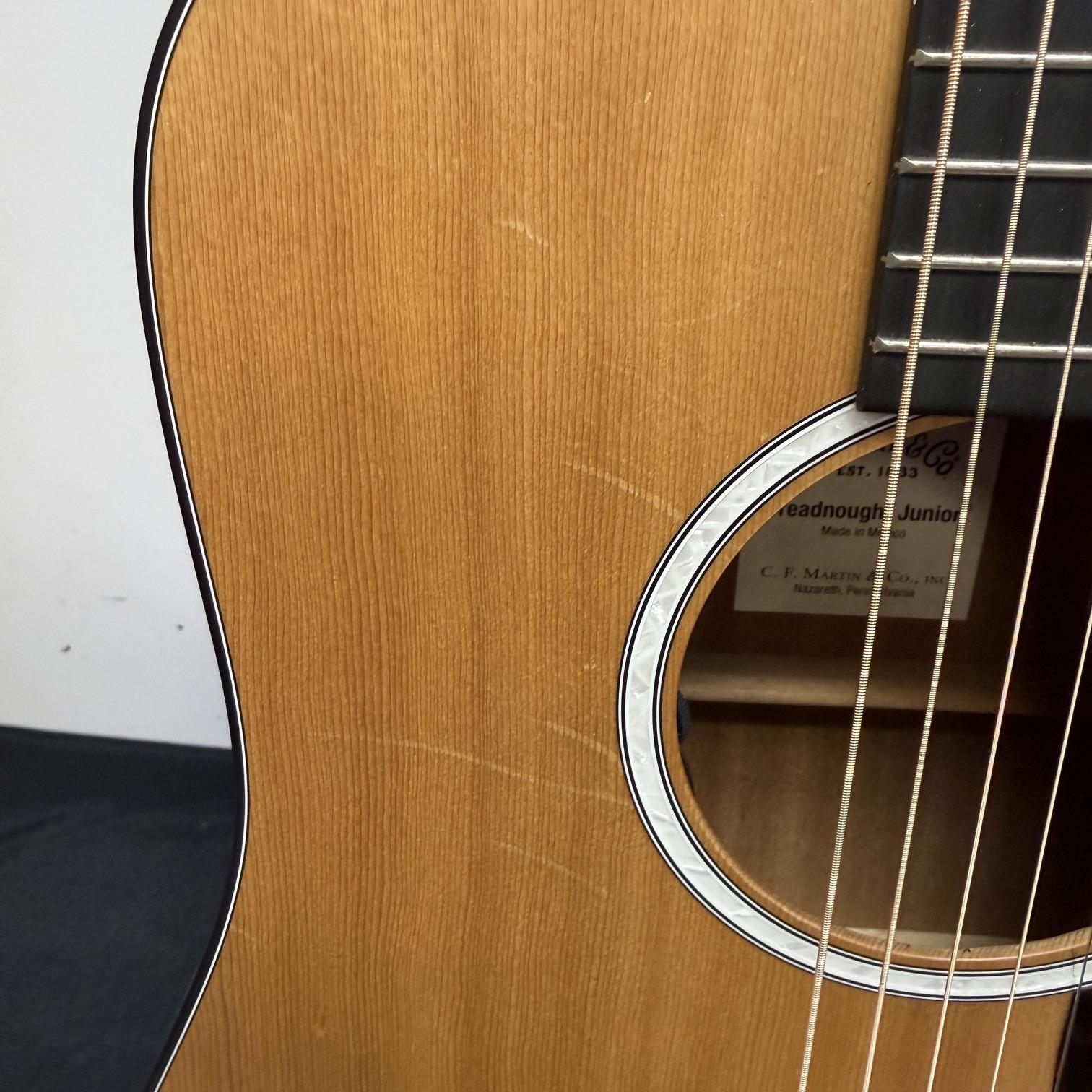Used Martin D JR-10 Dreadnought Junior Acoustic Electric Guitar - Image 10