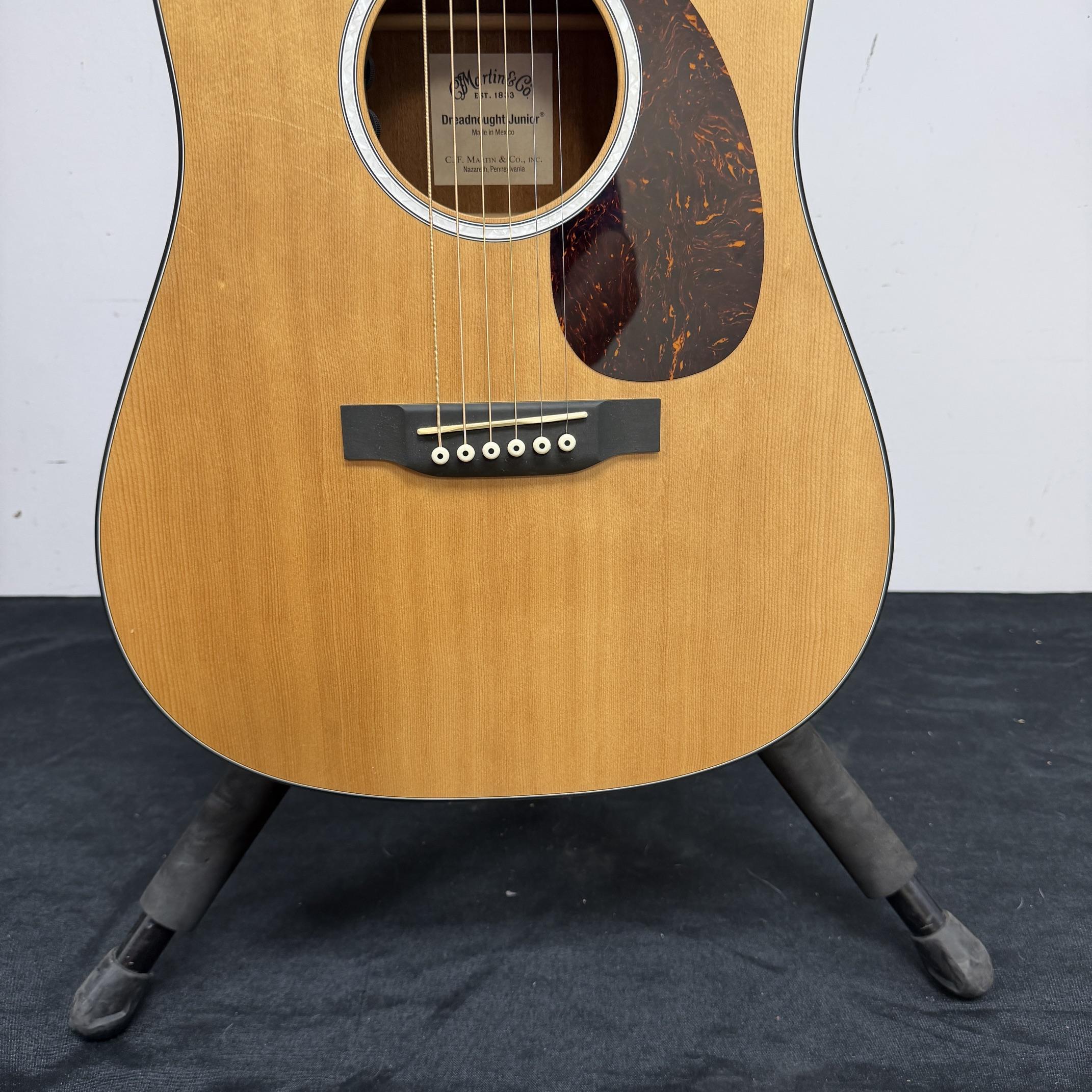 Used Martin D JR-10 Dreadnought Junior Acoustic Electric Guitar - Image 12