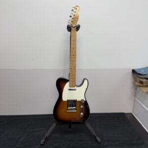 Used Fender Standard Tele Telecaster Electric Guitar with Case Made in Mexico 2013 Brown Sunburst