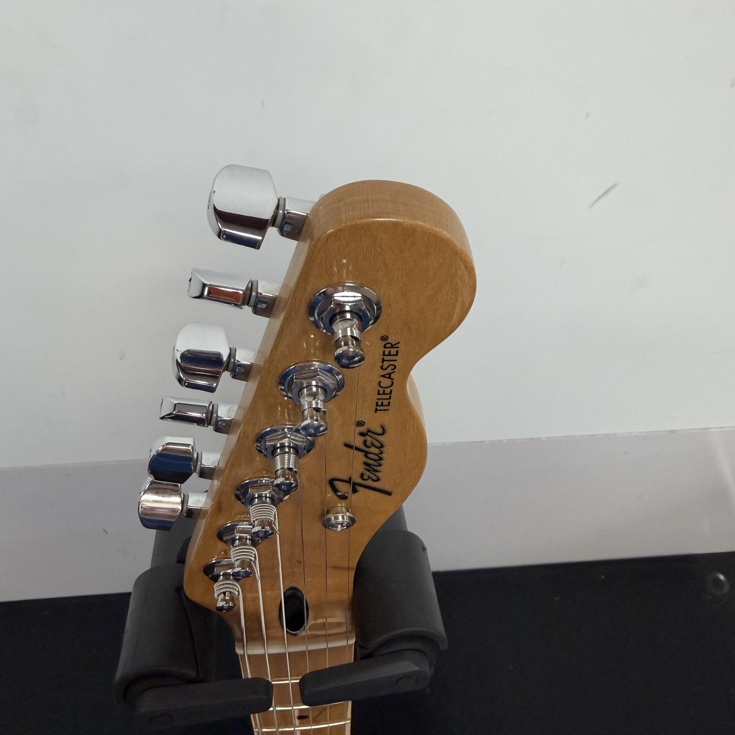 Used Fender Standard Tele Telecaster Electric Guitar with Case Made in Mexico 2013 Brown Sunburst - Image 2