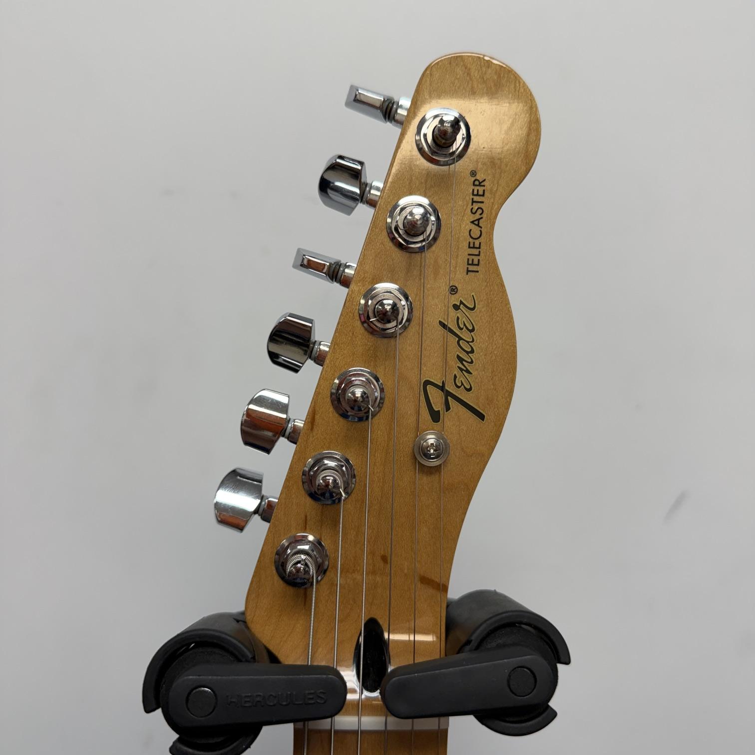 Used Fender Standard Tele Telecaster Electric Guitar with Case Made in Mexico 2013 Brown Sunburst - Image 3