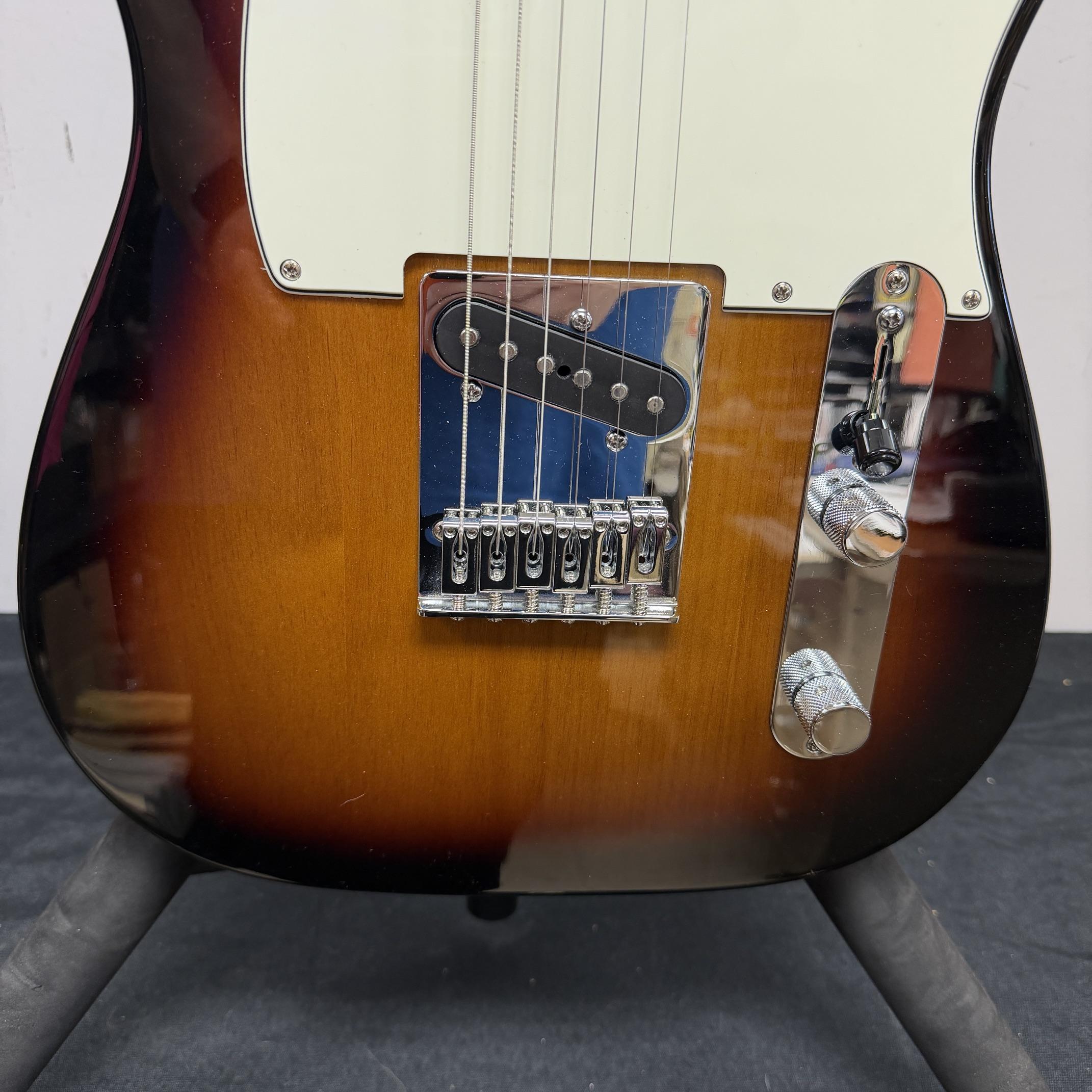 Used Fender Standard Tele Telecaster Electric Guitar with Case Made in Mexico 2013 Brown Sunburst - Image 9