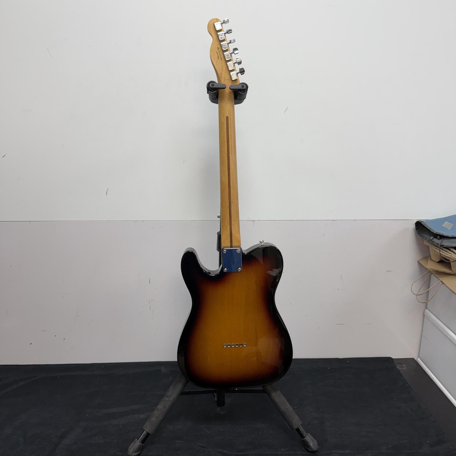 Used Fender Standard Tele Telecaster Electric Guitar with Case Made in Mexico 2013 Brown Sunburst - Image 12