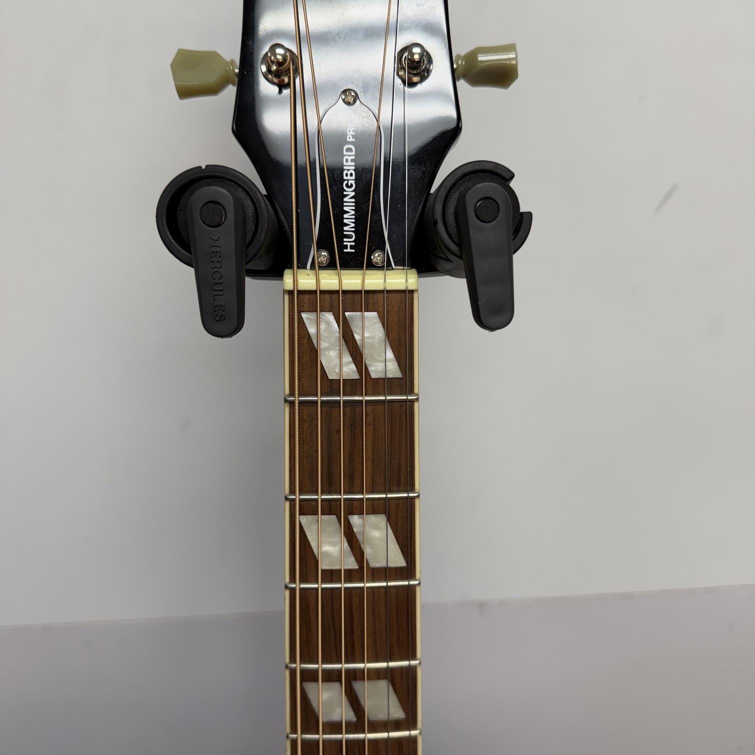 Used Epiphone Hummingbird Pro Acoustic Electric Guitar 2021 - Image 4