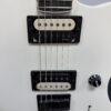Used Fender JIM ROOT Signature JAZZMASTER V4 Ebony Polar White Electric Guitar with Original Case - Image 8