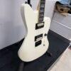 Used Fender JIM ROOT Signature JAZZMASTER V4 Ebony Polar White Electric Guitar with Original Case - Image 11