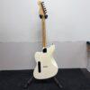 Used Fender JIM ROOT Signature JAZZMASTER V4 Ebony Polar White Electric Guitar with Original Case - Image 13