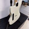 Used Fender JIM ROOT Signature JAZZMASTER V4 Ebony Polar White Electric Guitar with Original Case - Image 20