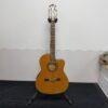 Used Salvador Ibanez GA5TCE Classical Cutaway Acoustic Electric Guitar