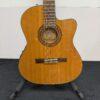 Used Salvador Ibanez GA5TCE Classical Cutaway Acoustic Electric Guitar - Image 7