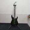 Used Jackson JS Series Dinky Arch Top JS32Q DKA Electric Guitar Transparent Green Burst