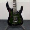 Used Jackson JS Series Dinky Arch Top JS32Q DKA Electric Guitar Transparent Green Burst - Image 7