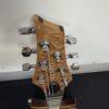 Used TARIO Maple Burl 6-String Electric Guitar with Lace Alumitone Humbucker Pickups Molten Orange - Image 2