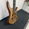 Used TARIO Maple Burl 6-String Electric Guitar with Lace Alumitone Humbucker Pickups Molten Orange - Image 9