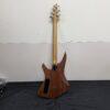 Used TARIO Maple Burl 6-String Electric Guitar with Lace Alumitone Humbucker Pickups Molten Orange - Image 11